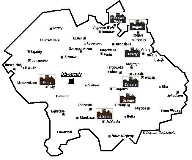 mapa dwory